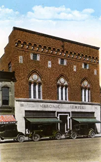 Ashtabula Collection: Ashtabula, Ohio, USA - Masonic Temple