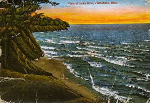 Ashtabula Collection: Ashtabula, Ohio, USA - Shoreline of Lake Erie