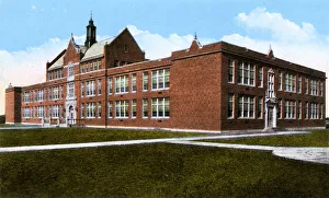 Ashtabula Collection: Ashtabula, Ohio, USA - West End Junior High School