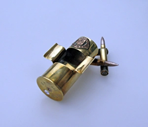 Images Dated 22nd November 2011: Ashtray made from a German 45mm pom-pom shell