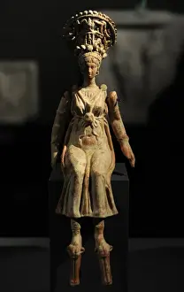 Asia Minor. Ancient Art. Maiden in Wedding adornment. 100-50
