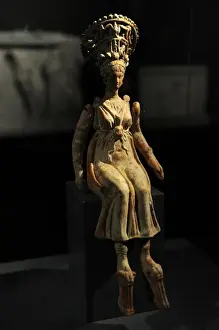Asia Minor. Ancient Art. Maiden in Wedding adornment. 100-50