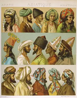 Brightly Prints: Asian Headdess