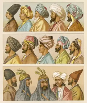 Asian Headwear / Racinet