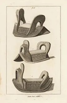 Stockdale Prints: Asiatick pack saddle
