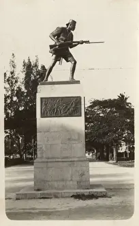 Tanzania Prints: Askari Monument, Dar-es-Salaam, Tanzania, East Africa
