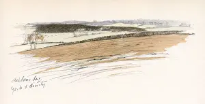 Foxhunt Prints: Askham Bogs, York and Ainsty Hunt area, Yorkshire