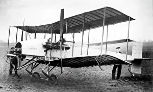 Viking Prints: ASL Viking 1 Biplane early 1900s