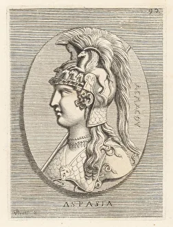 Orator Prints: Aspasia, famed for her relationship with the statesman Pericles