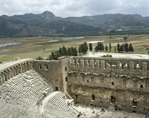 Aspendos Theatre. 2nd century AD. Turkey