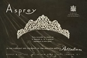 Images Dated 6th June 2011: Asprey advertisement, 1953