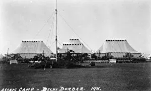 Assam Collection: Assam Camp, Coronation Durbar, Delhi, India