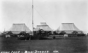 Assam Collection: Assam Camp, Coronation Durbar, Delhi, India