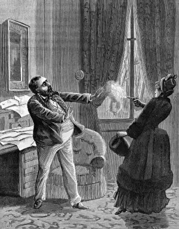 Gambetta Prints: Assassination of Leon Gambetta