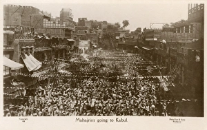 Assembly of Muslims prior to flight to Kabul - Khilafat Move Assembly of Muslims prior to flight to Kabul - Khilafat Move
