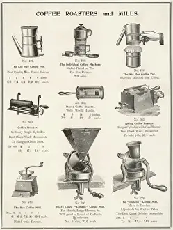 Mills Prints: An assortment of coffee roasters and mills