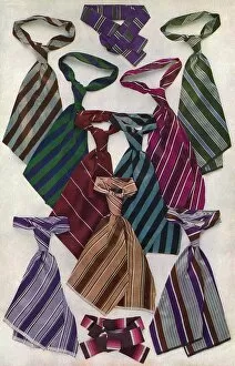 An assortment of ties