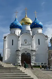 1345 Prints: Assumption Cathedral, Sergiyev Posad, Russia
