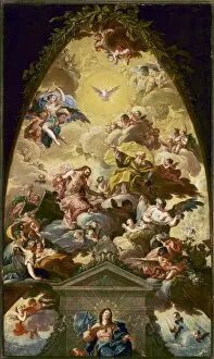 Images Dated 20th September 2016: The Assumption of the Virgin, ca. 1760, by Francisco