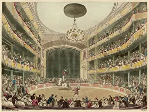 Dickens Collection: Astleys Amphitheatre