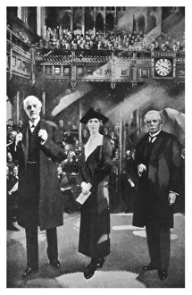 1879 Collection: Astor as 1st Woman Mp