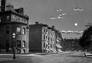 Astor Prints: Astor Street, Chicago, early 1900s