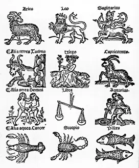 1489 Prints: ASTROLOGY / ZODIAC