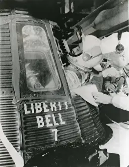 Attempt Prints: Astronaut Virgil ?Gus? Grissom enters his Mercury space?