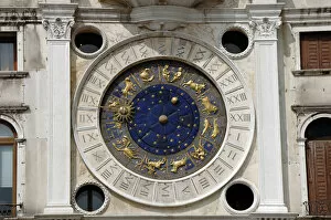 Astronomical clock in the Clock Tower of St. Marks Square