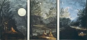 Planets Gallery: Astronomical Observations. 1711. Series of eight