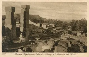 Aswan, Egypt - Elephantine Island - Alexander the Great Gate