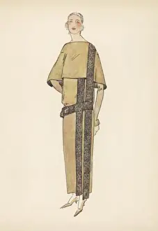 Chignon Prints: Asymetrical Trim 1922