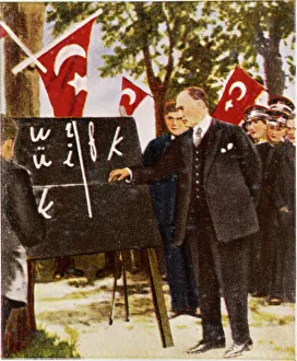 Turkey Gallery: Ataturk Reforms Language
