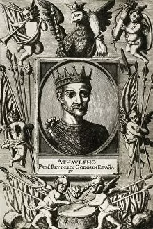 Ataulf (?-415). Visigothic King