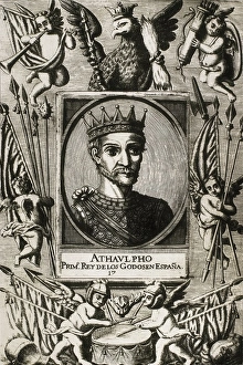 Alaric Gallery: Ataulf (?-415). Visigothic King