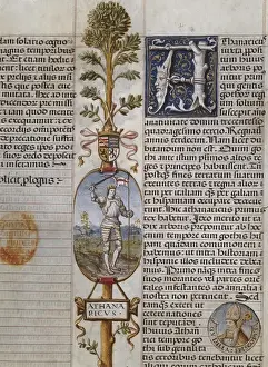 ATHANARIC II II (c. 335 - 381). Visigothic King (369-381)
