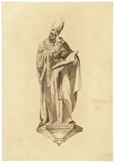 Alexandria Collection: Athanasius with Book