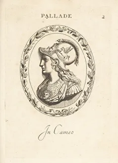 Athena Prints: Athena or Pallas, Greek goddess of wisdom and warfare