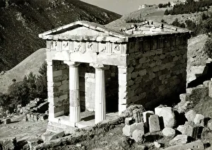 The Athenean Treasury at Delhi, Greece