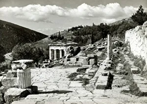 The Athenean Treasury at Delhi, Greece