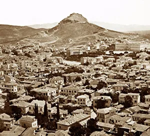 Athens from the Acropolis, Victorian period