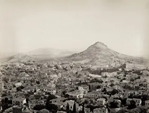 Natural Elevation Prints: Athens, Greece, taken from the Acropolis