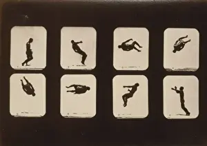Twisting Prints: Athletes. Twisting summersault