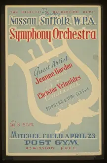 Symphony Prints: The Athletic & Recreation Dept. presents Nassau Suffolk WPA