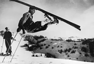 Athletic Skier