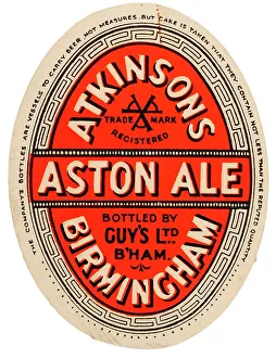Aston Prints: Atkinsons Aston Ale