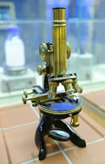 Images Dated 28th February 2013: Atlanta Microscope. Hartnack Berlin, 1922. Deutches Technikm