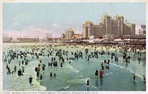 Hotels Collection: Atlantic City, New Jersey, USA - Hotels and the Beach