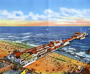 Images Dated 11th September 2018: Atlantic City Steel Pier, New Jersey
