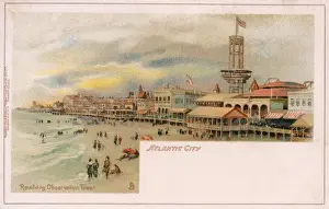 Revolving Prints: Atlantic City, USA - The Revolving Observation Tower
